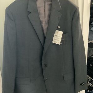 Lauren Ralph Lauren Classic Fit Charcoal Blazer